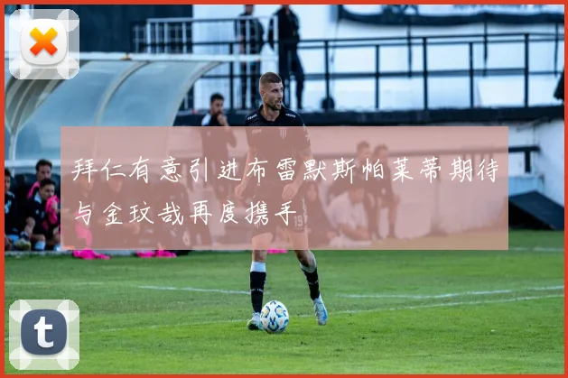 拜仁有意引进布雷默斯帕莱蒂期待与金玟哉再度携手